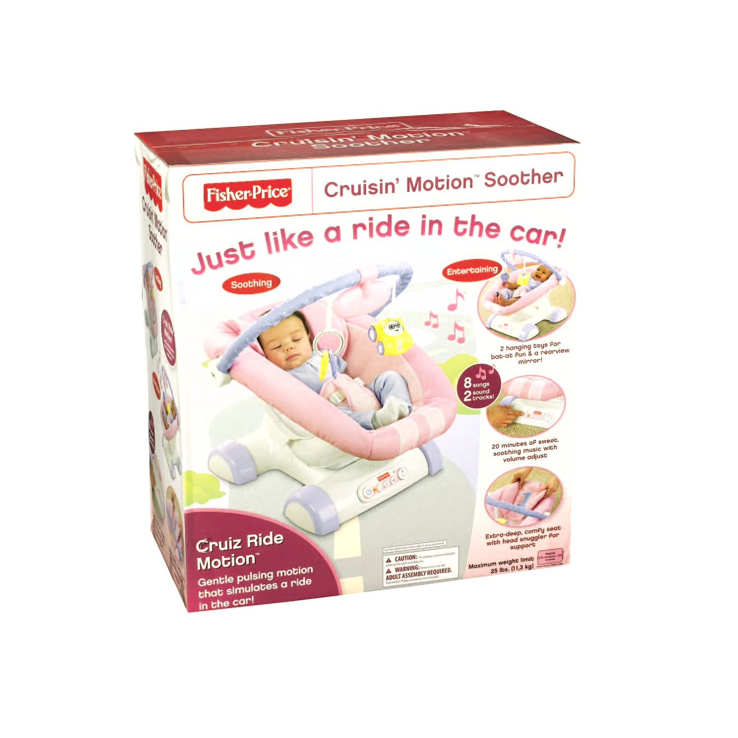 fisher price cruisin motion soother