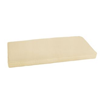Mozaic Sunbrella 60" x 19" Canvas Outdoor Bench Cushion