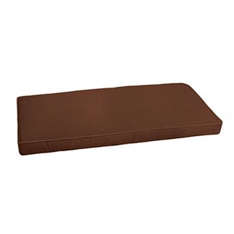 Mozaic Sunbrella 60" x 19" Canvas Outdoor Bench Cushion