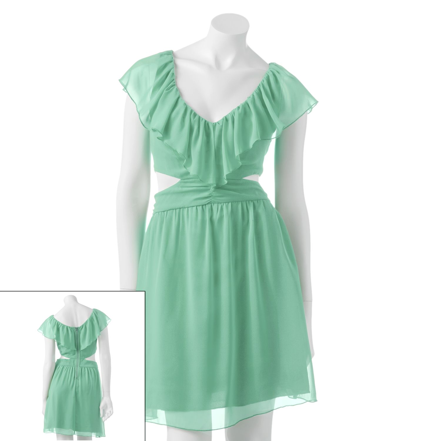 kohls chiffon dress