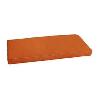 Mozaic Sunbrella 48" x 19" Canvas Outdoor Bench Cushion