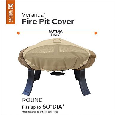 Classic Accessories Veranda 68-in. Fire Pit Cover