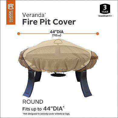 Classic Accessories Veranda 58-in. Fire Pit Cover