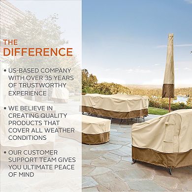 Classic Accessories Veranda Square Fire Pit Cover