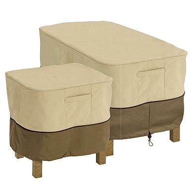 Classic Accessories Veranda 22-in. Ottoman and Table Cover