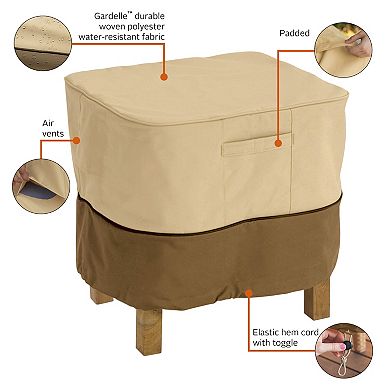 Classic Accessories Veranda 22-in. Ottoman and Table Cover