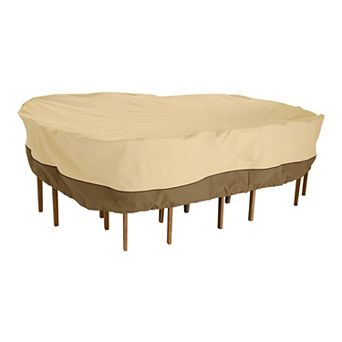 Classic Accessories Veranda 84 in Ottoman & Table Cover