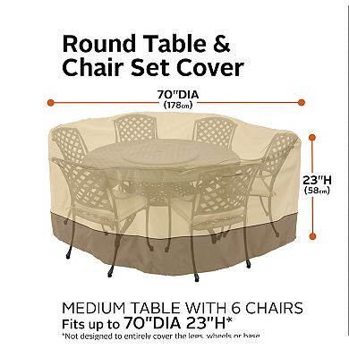 Classic Accessories 72-in. Table & Chair Cover - Outdoor