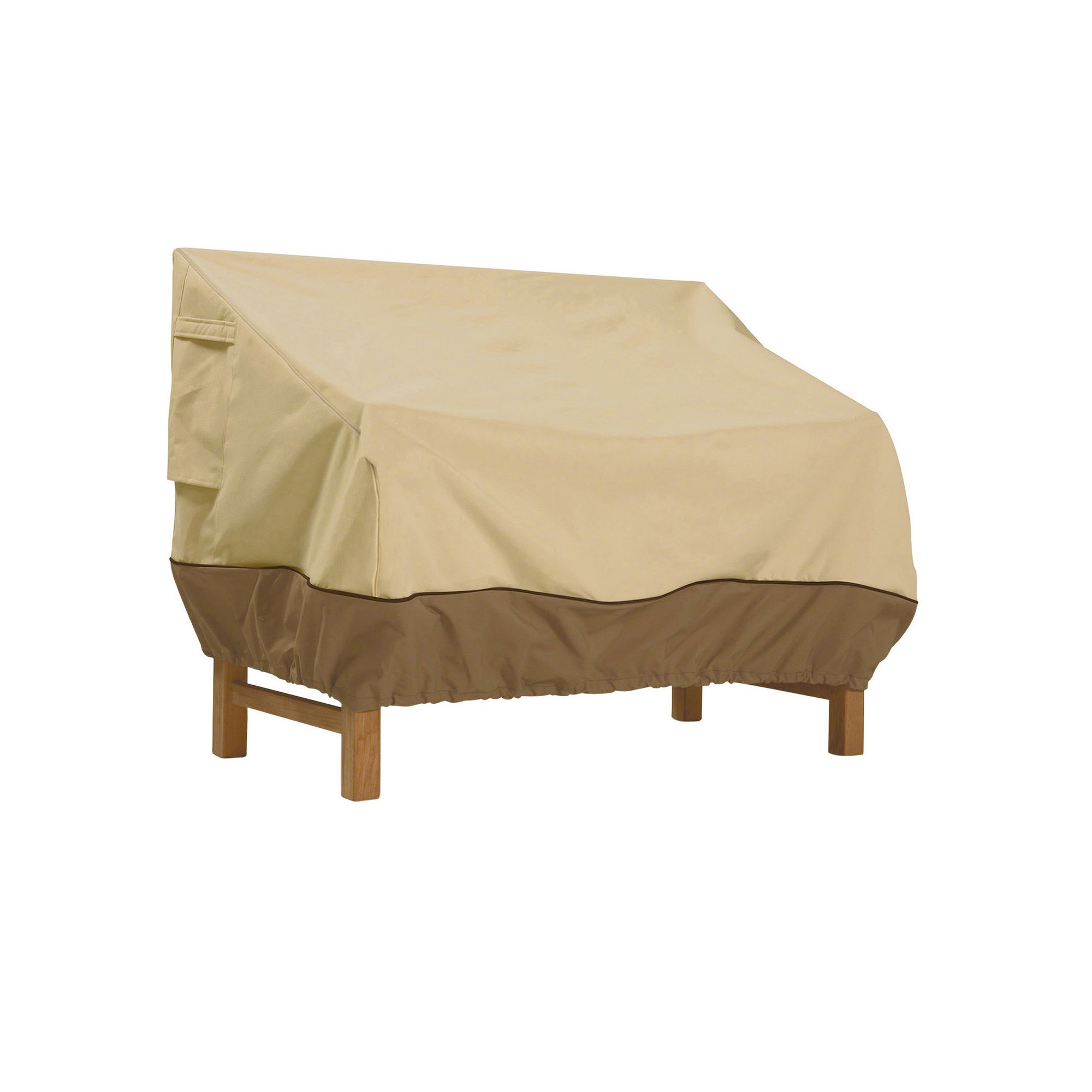 Classic Accessories Veranda Patio Loveseat Cover, Pebble