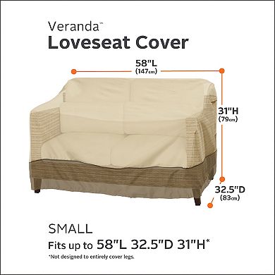 Classic Accessories Veranda Patio Loveseat Cover