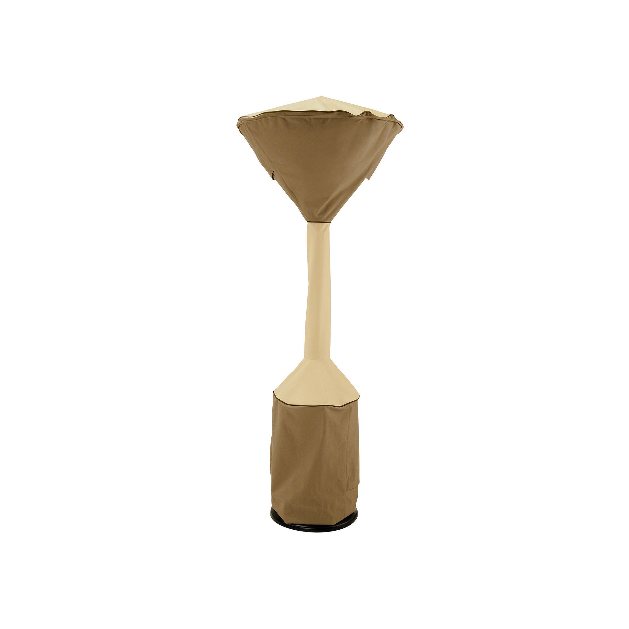 Classic Accessories Veranda Square Stand Up Patio Heater Cover, Pebble