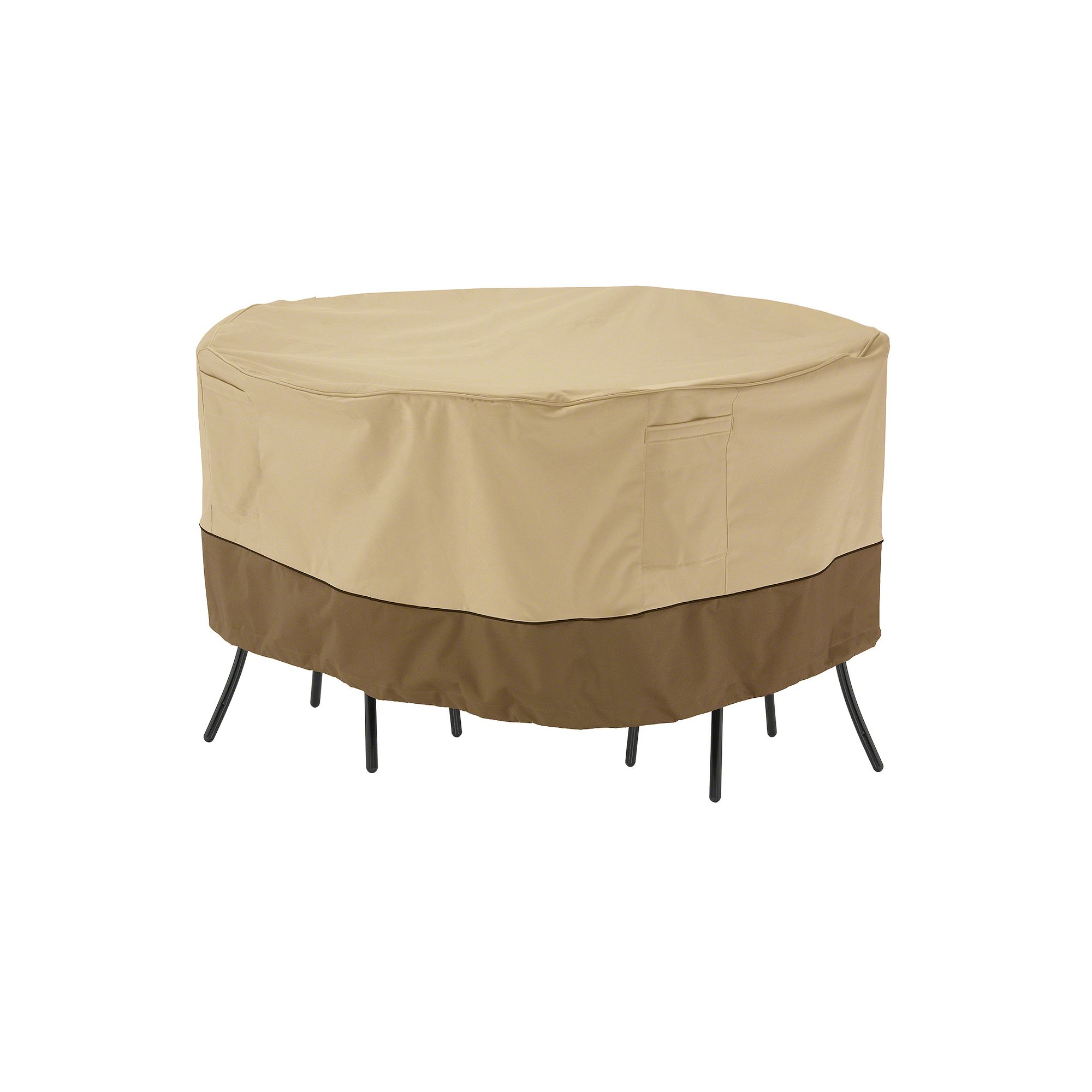 Classic Accessories 56-in. Patio Table & Chair Cover, Pebble