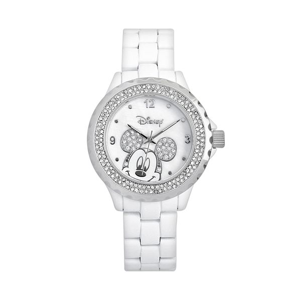 Disney's Mickey Mouse Peekaboo Women's Crystal Watch