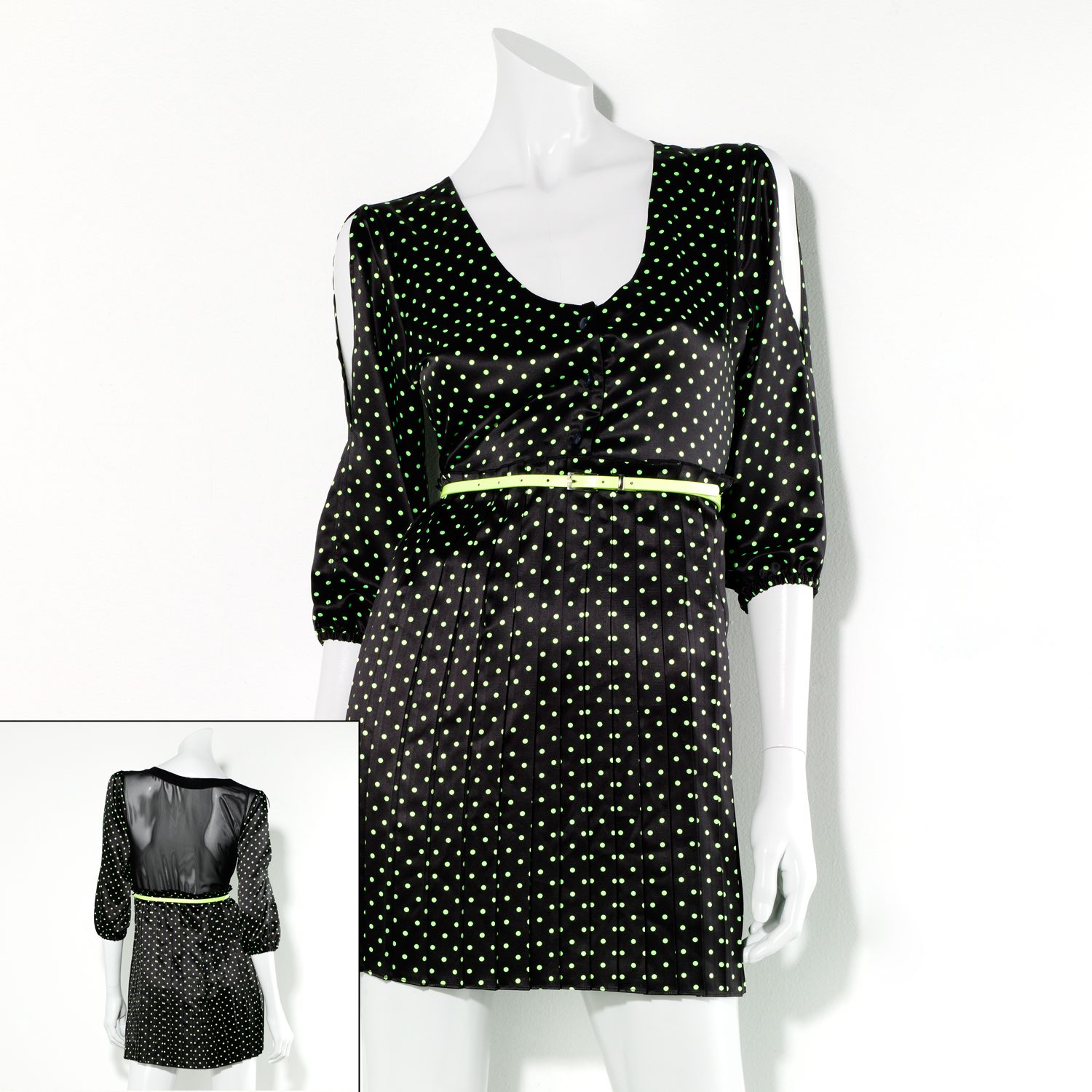 kohls polka dot dress