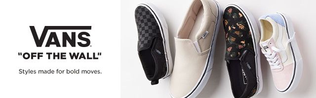 Vans Shoes: Cool Vans in Checkered, Slip On & High Style | Kohl's