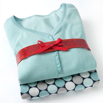Sonoma Goods For Life® Microfleece Pajama Gift Set
