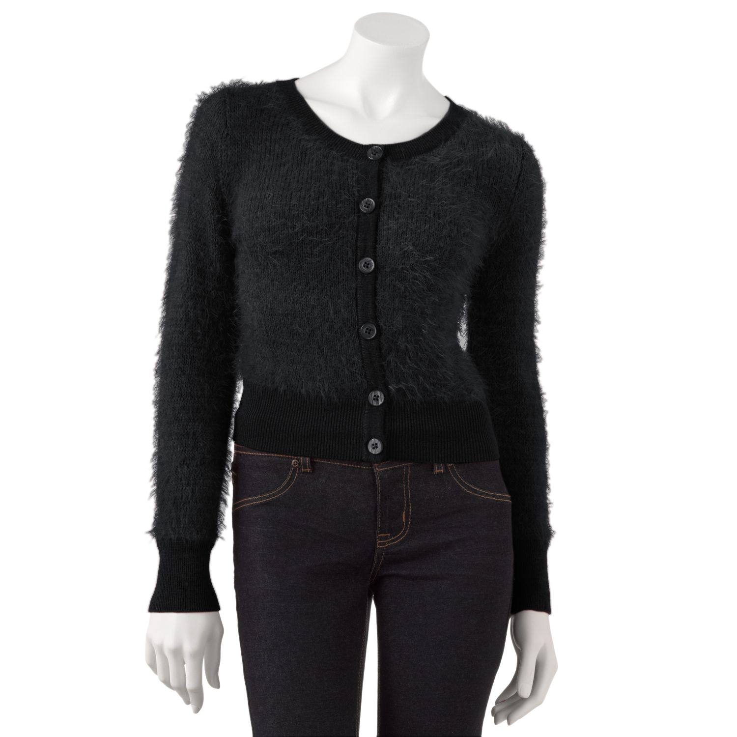 kohls black cardigan