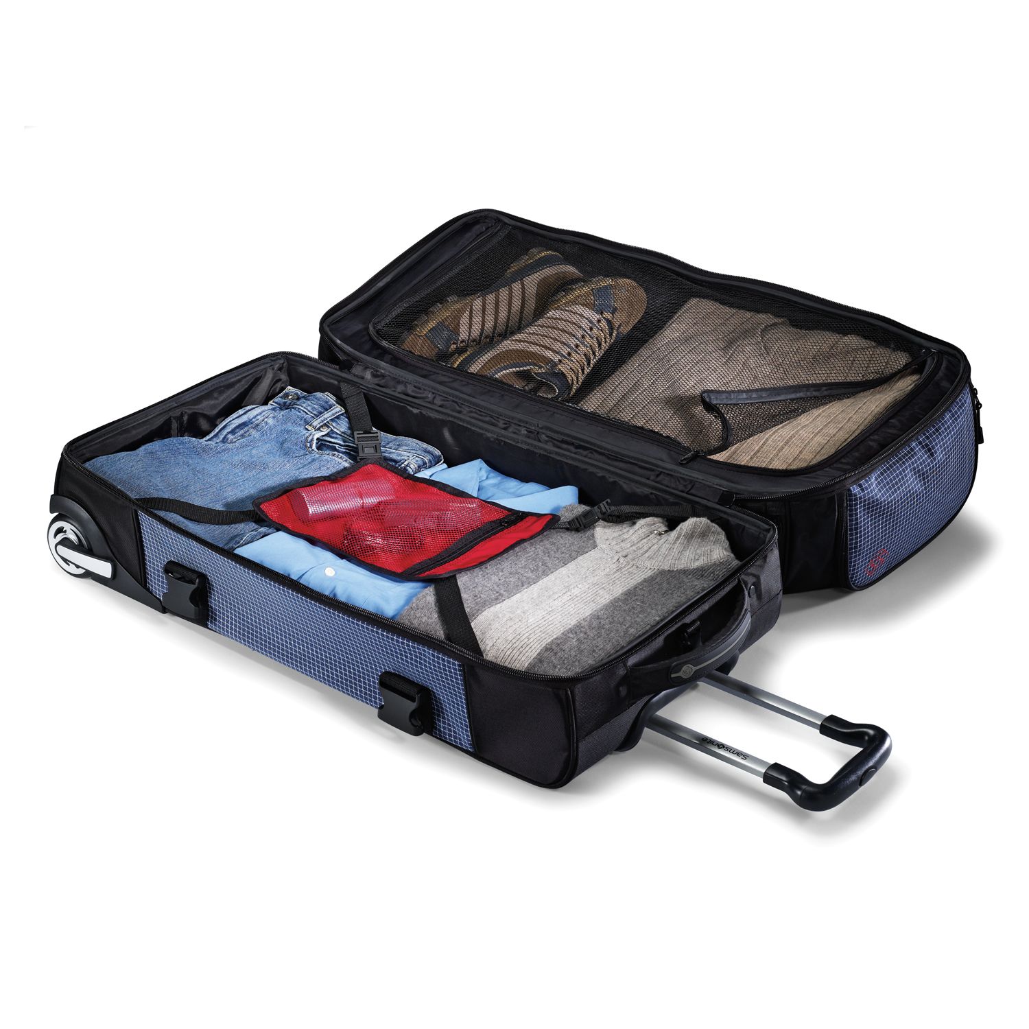 samsonite rolling duffel bags