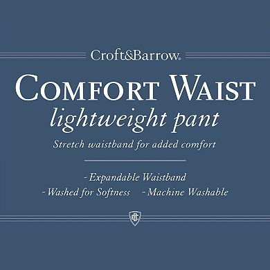 Men's Croft & Barrow® Classic-Fit Full-Elastic Comfort-Waist Pants