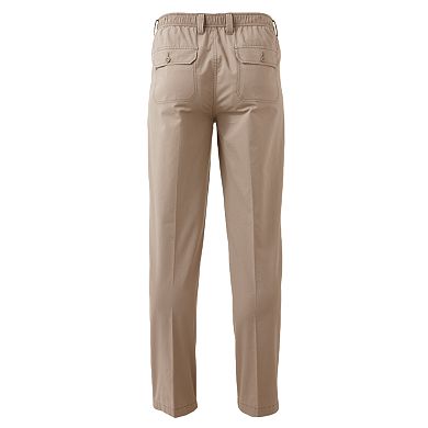 Men's Croft & Barrow® Classic-Fit Full-Elastic Comfort-Waist Pants