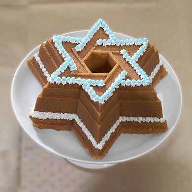 Nordic Ware Star of David Hanukkah 12-in. Bundt Cake Pan