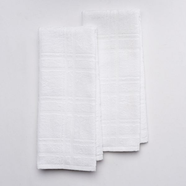 Food Network™ Plaid 2pk. Kitchen Towels