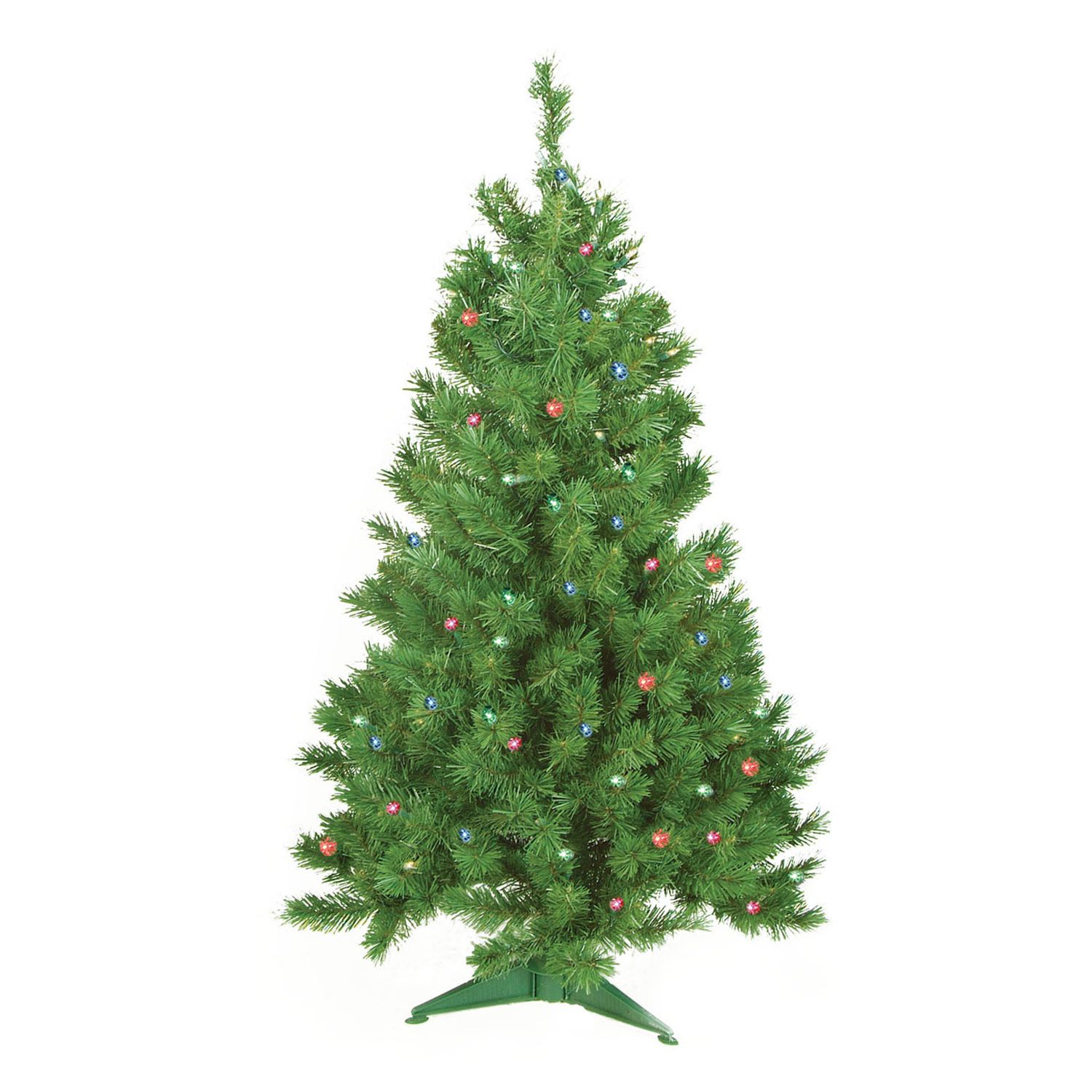 Sterling 3 Ft Colorado Spruce Pre Lit Artificial Christmas Tree   1220607