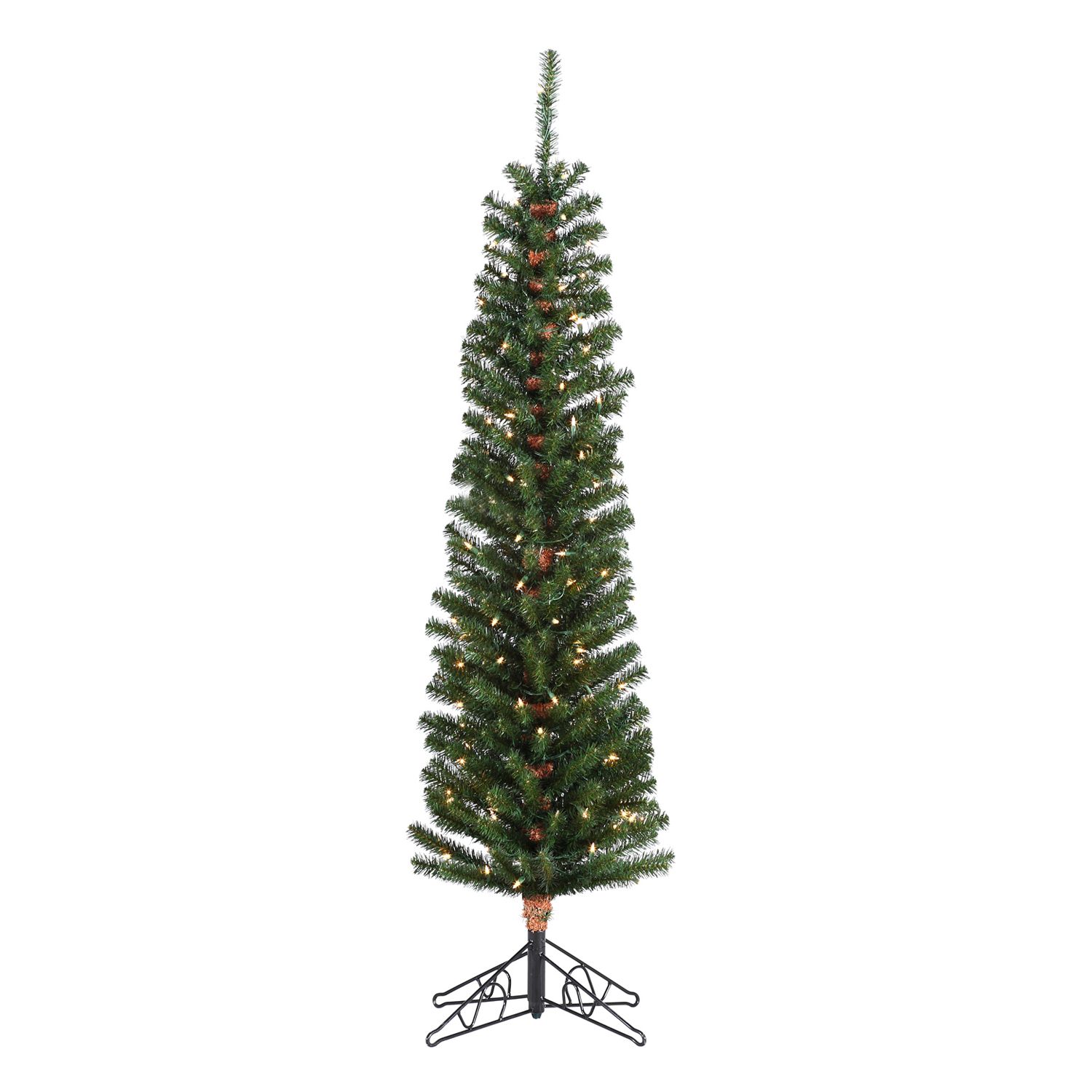 5 foot pre lit christmas tree