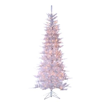 Sterling 7 1/2-ft. Pre-Lit Tinsel Artificial Christmas Tree