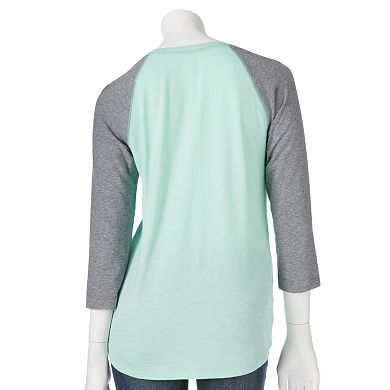 Sonoma Goods For Life® Colorblock Raglan Tee