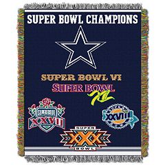 NFL Los Angeles Rams Super Bowl LVI Champions Woven Tapestry Throw Blanket  