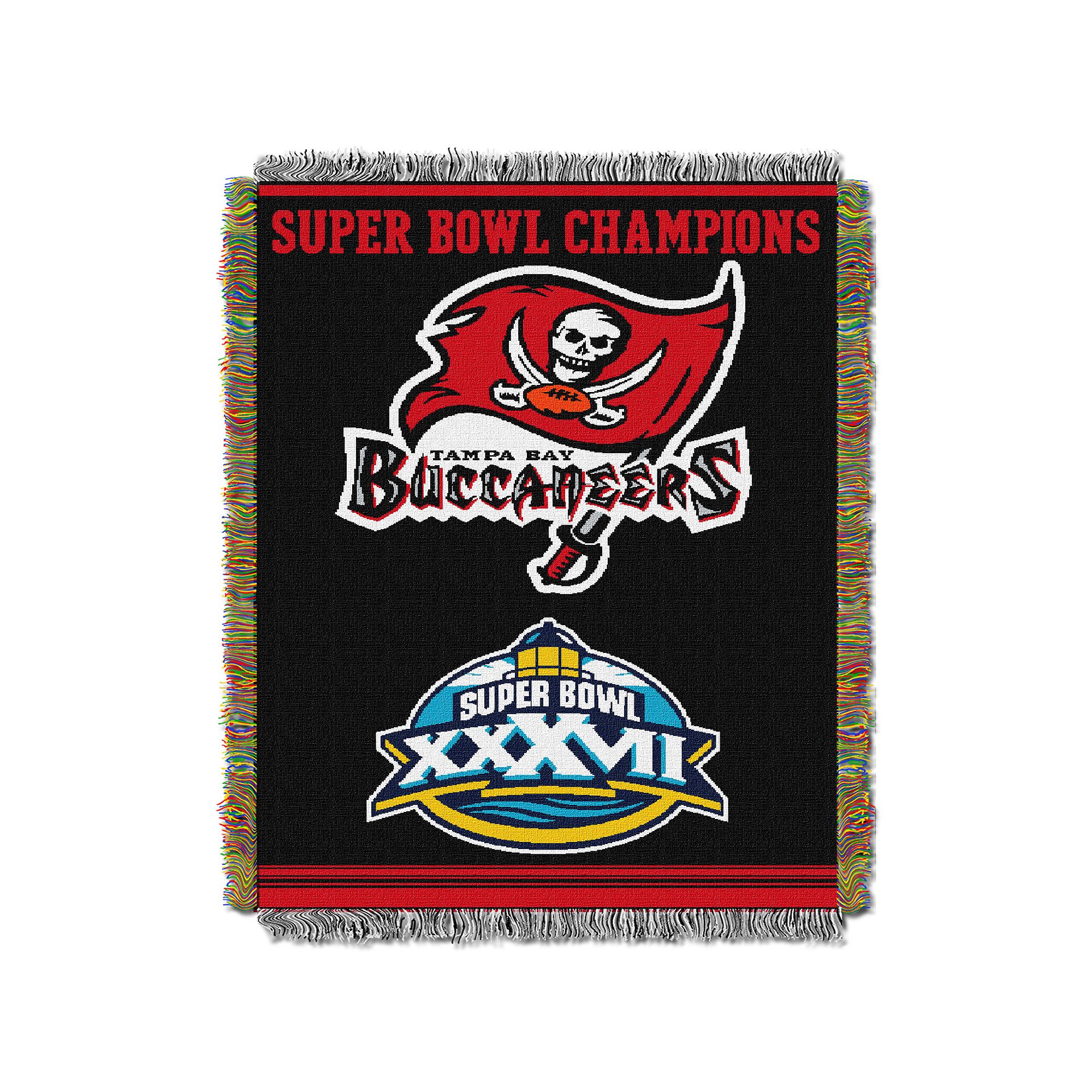 Tampa Bay Buccaneers Commemorative Throw Blanket by Northwest, Team
