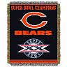 Chicago Bears Commemorative Throw Blanket by Northwest