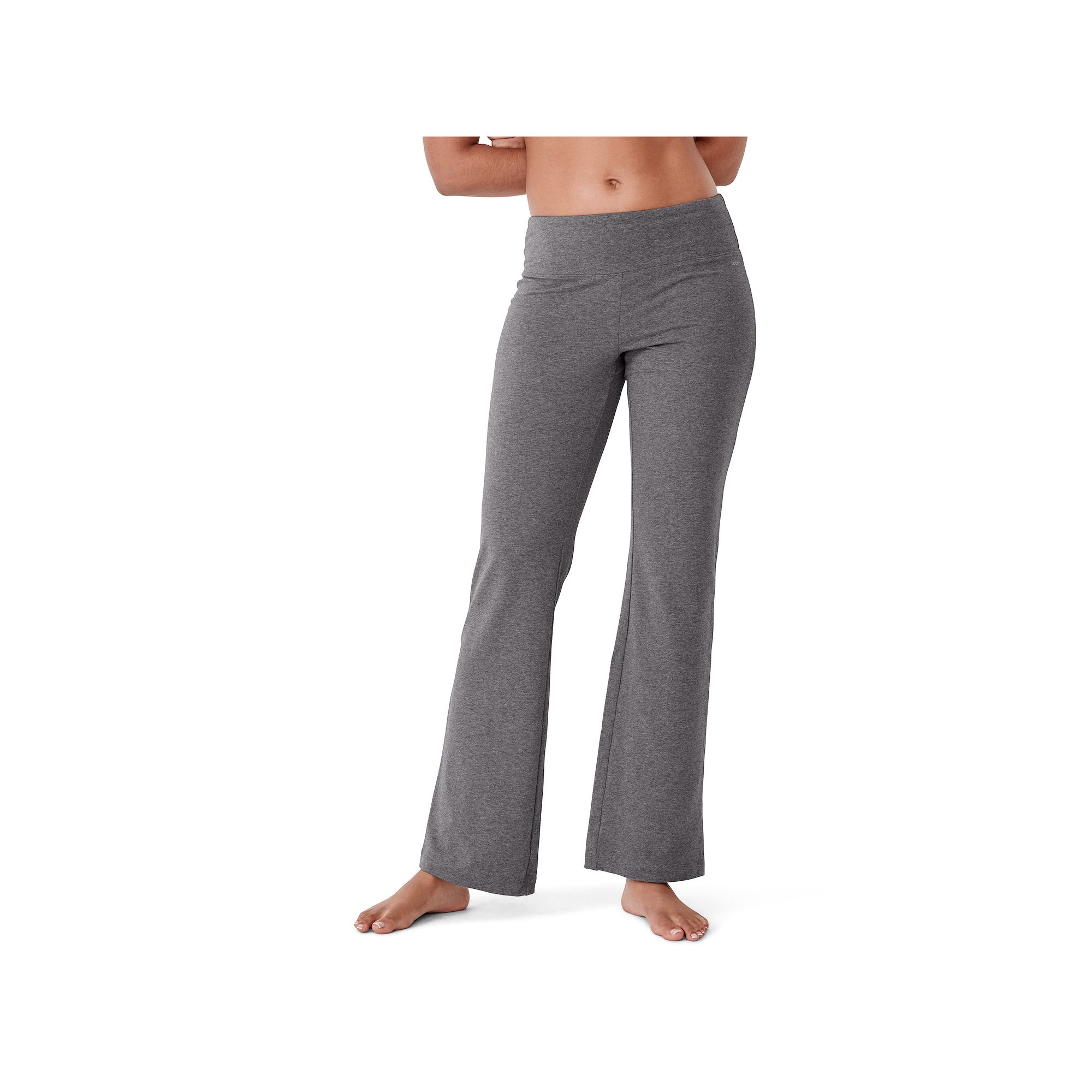Womens Jockey Sport® Slim Bootcut Pants, Size: Small, Grey