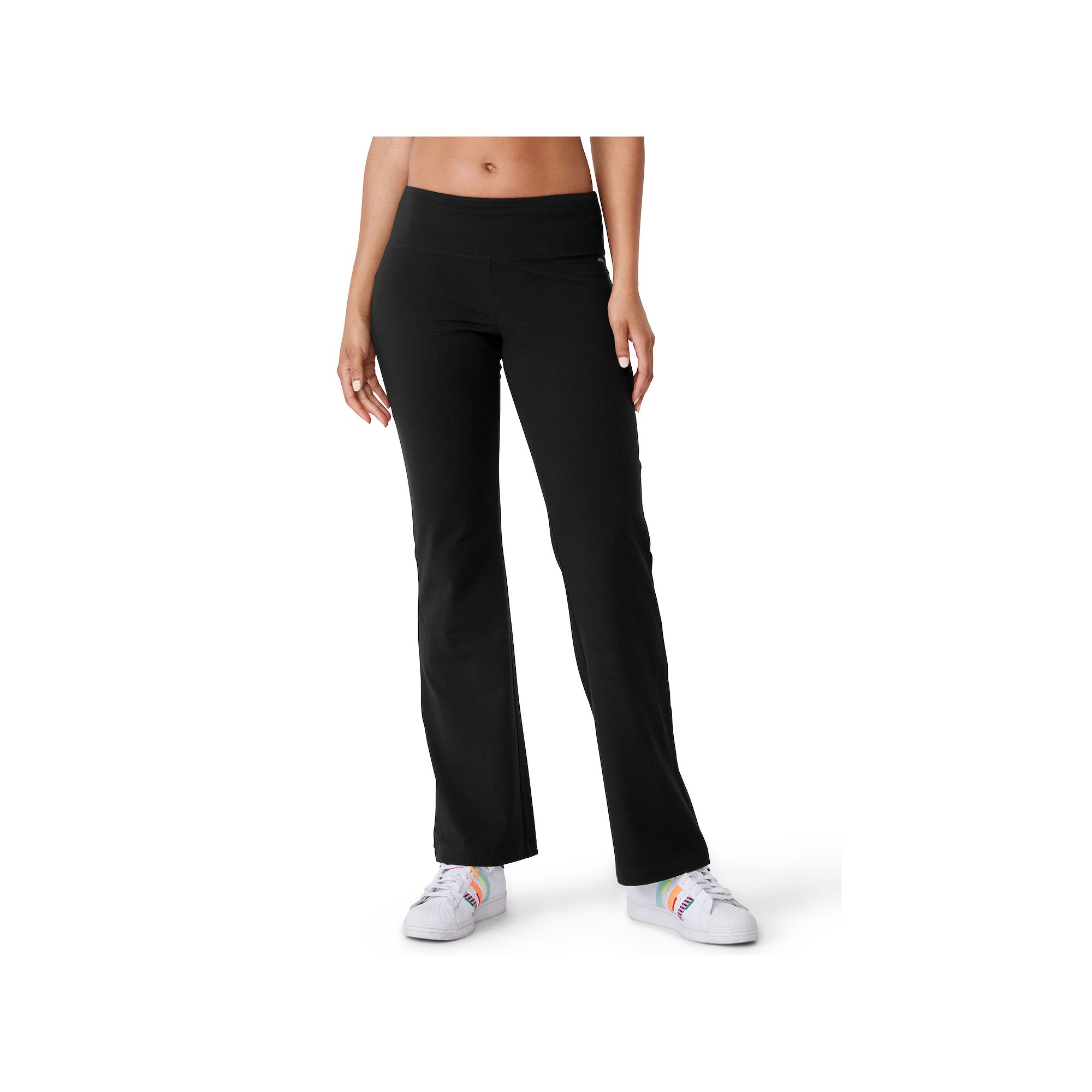 Womens Jockey Sport® Slim Bootcut Pants, Size: Small, Deep Black
