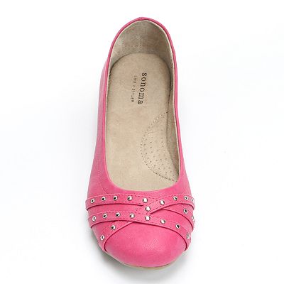 Sonoma Goods For Life Studded Ballet Flats Women