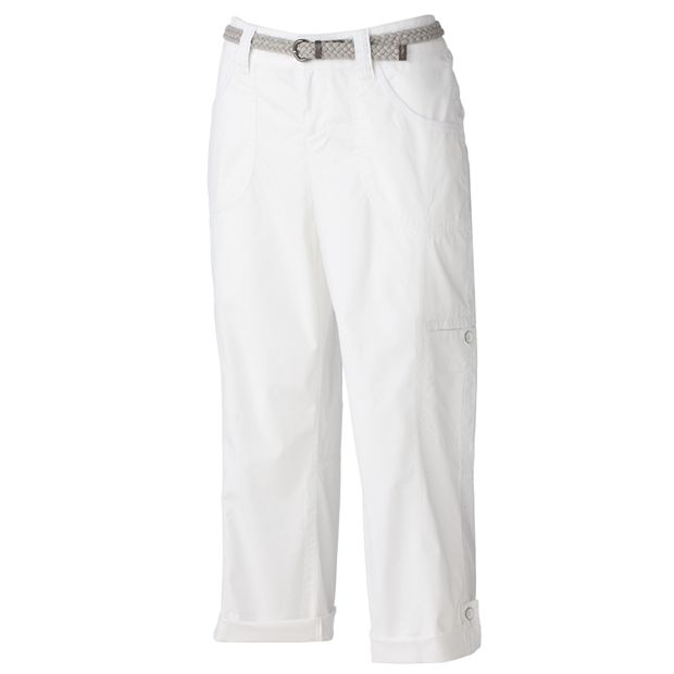 Kohls on sale cargo capris