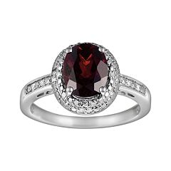 Kohls garnet jewelry hot sale