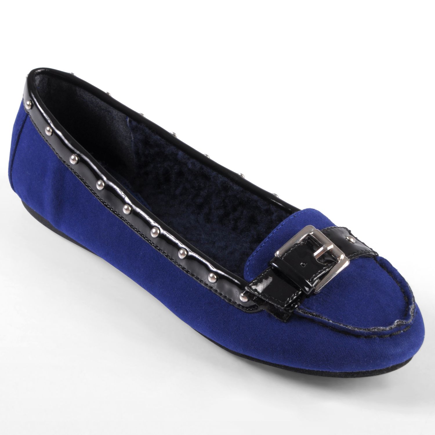 studded ballet flats