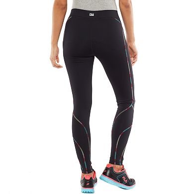 Women's FILA SPORT® Contrast-Stitch Performance Leggings