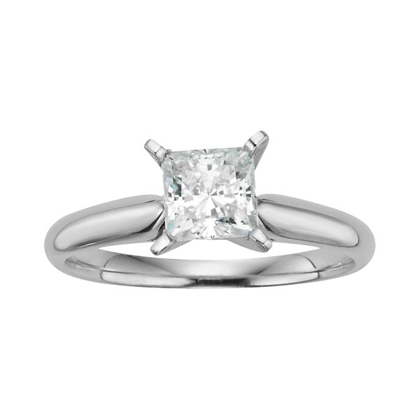 The Regal Collection Princess Cut IGL Certified Diamond Solitaire