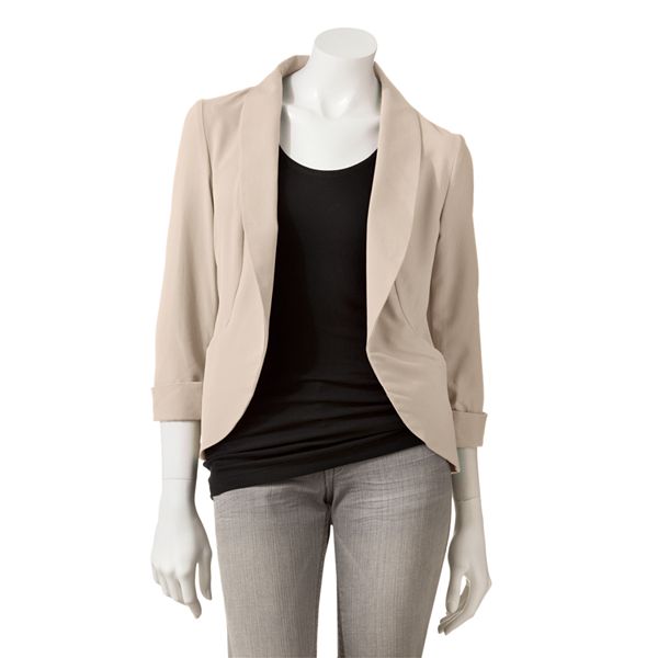 Candie's® Shawl-Collar Blazer