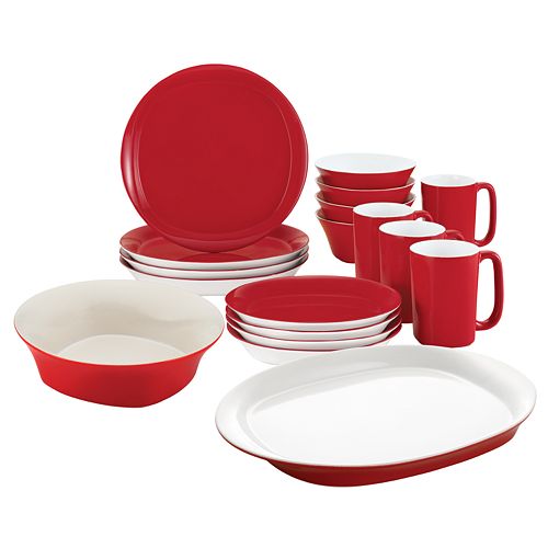 Rachael Ray 18pc. Dinnerware & Serveware Value Set