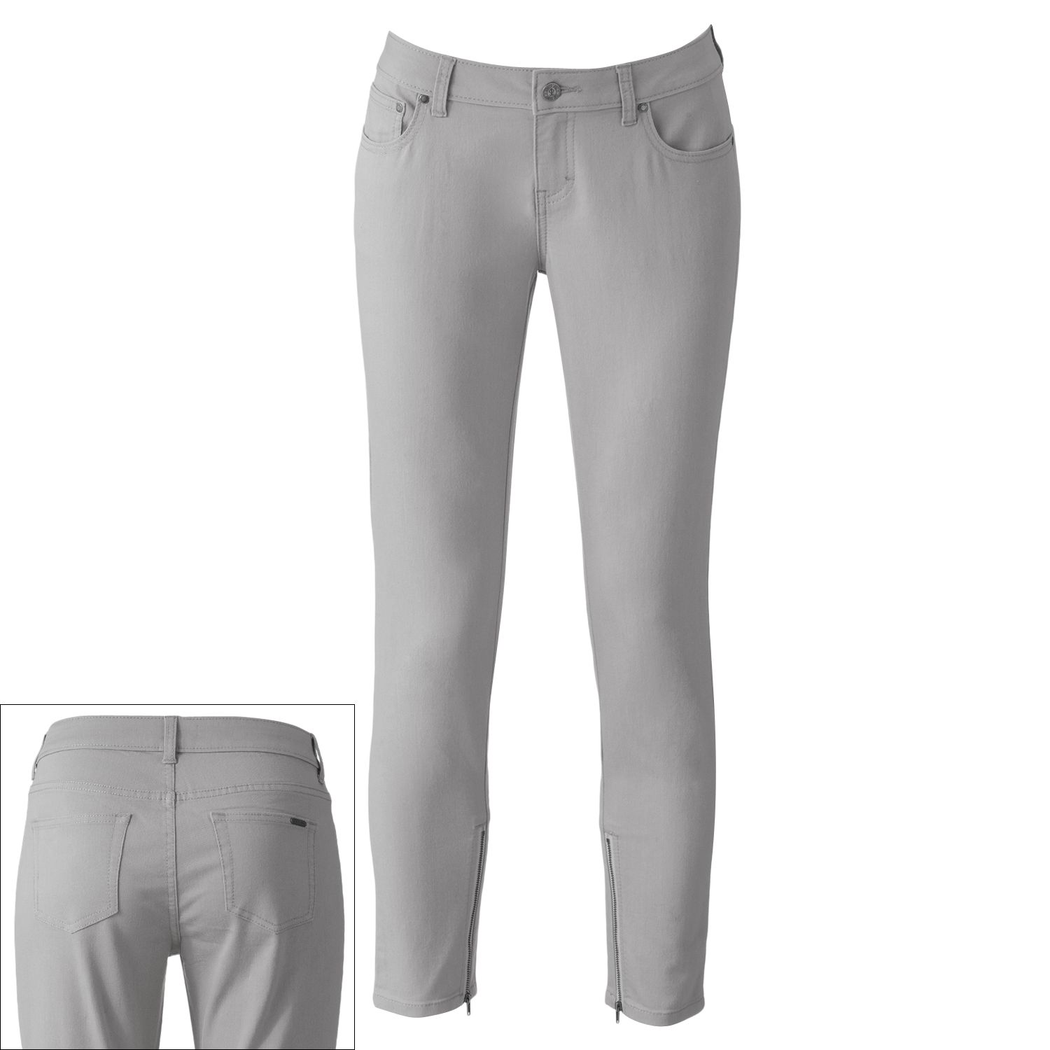 kohls womens colored jeans