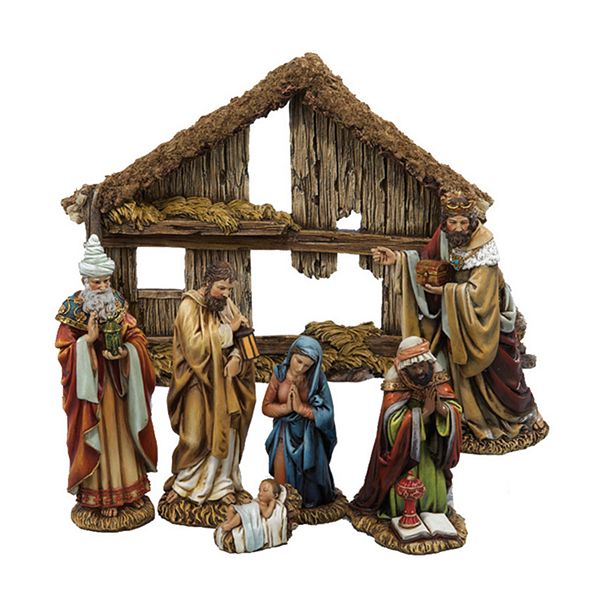 Kurt Adler 7-pc. Nativity Set