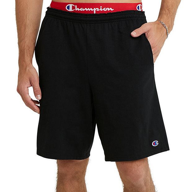 Champion men's jersey sales shorts