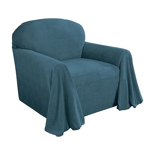 Jeffrey Home Coral Fleece Chair Throw