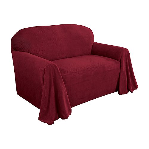Jeffrey Home Coral Fleece Loveseat Throw