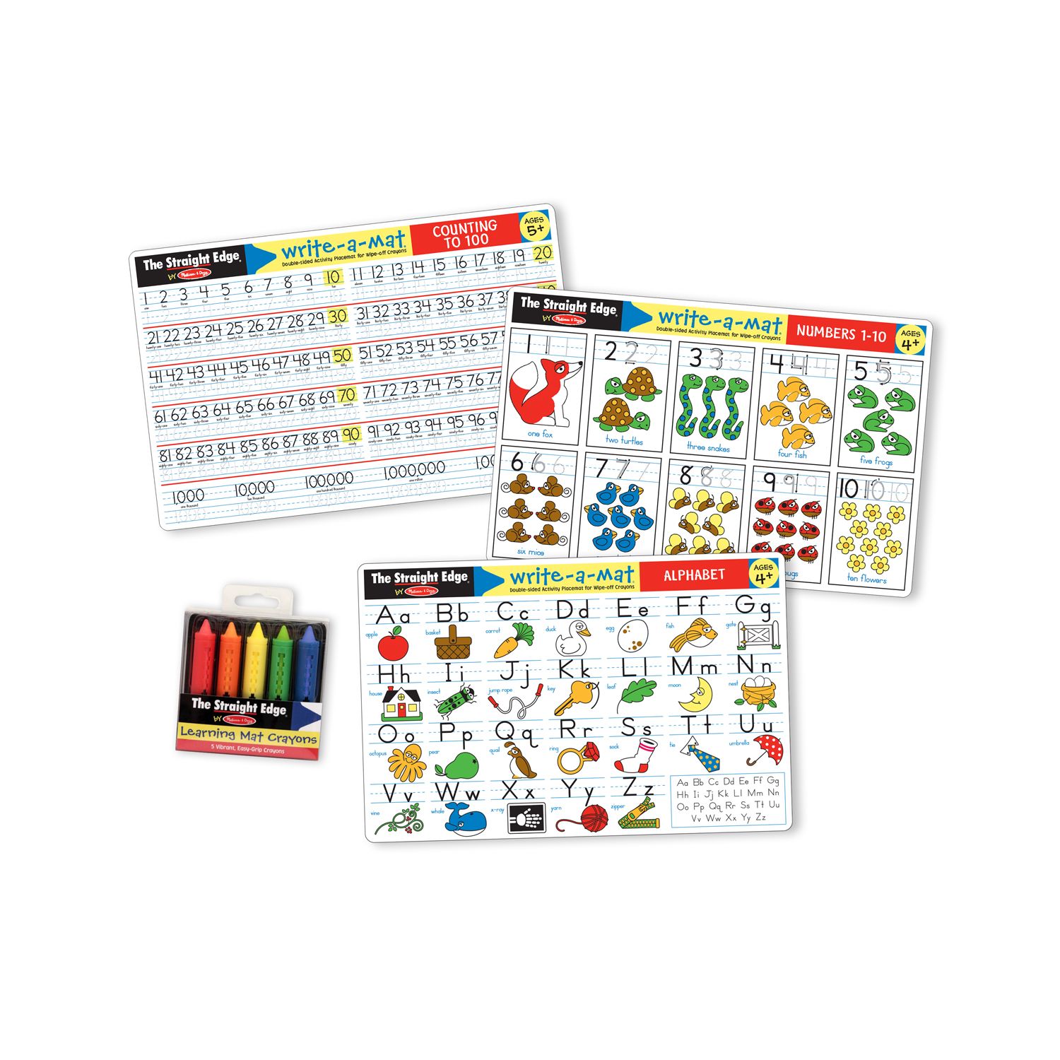 melissa and doug mat crayons