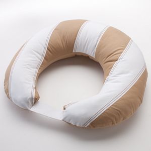 Bacati Metro Khaki Nursing Pillow Cover